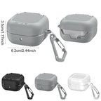 XDcase Fiber Texture Wireless Earphones Case with Carabiner, For Samsung Galaxy Buds4 / Buds4 Pro