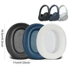 XDcase 1 Pair Protein Leather Headset Replacement Ear Pads with Prying Tool, For Sony WH-CH710N / CH720N
