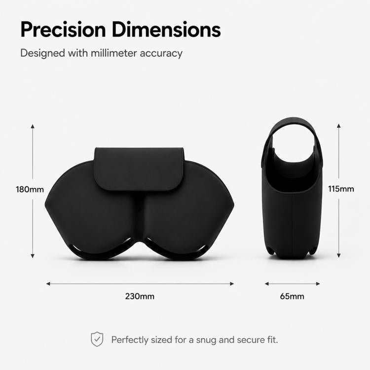XDcase Smart Sleep Headset Soft Silicone Storage & Protective Case, For Apple AirPods Max / Max 2