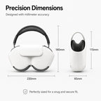 XDcase Smart Headset PU Leather Storage & Protective Case with Auto Sleep Function, For Apple AirPods Max / Max 2