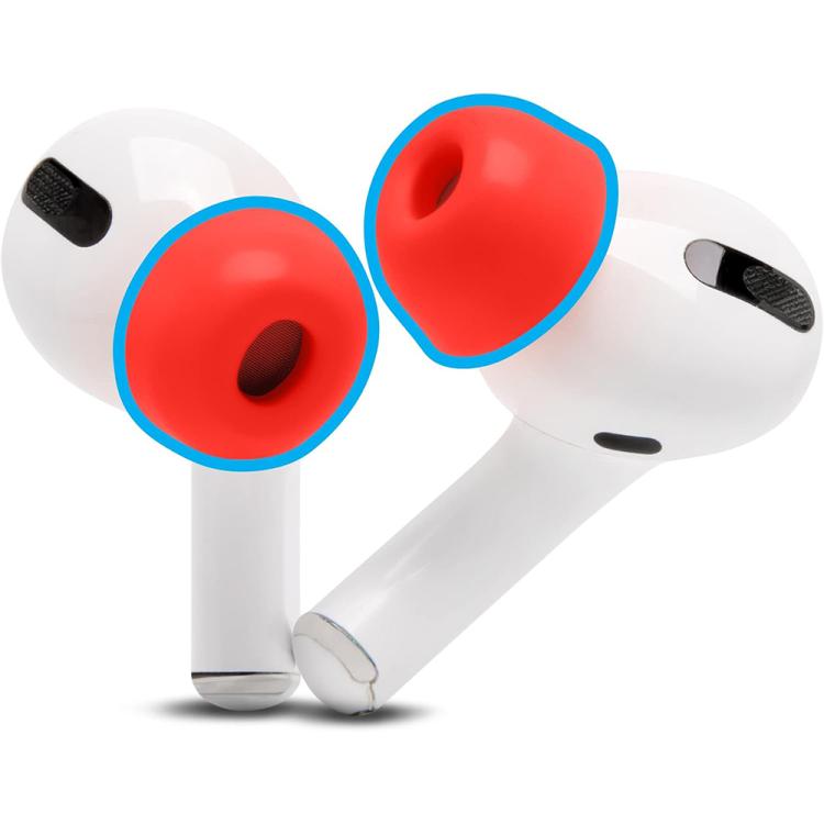 XDcase 3 Pairs Replacement Memory Foam Ear Tips Kit, S/M/L Size, Cleaning Pen Color Random, For AirPods Pro 1 / 2