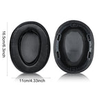 XDcase 1 Pair Protein Leather Headset Replacement Ear Pads with Prying Tool, For Sony MDR-100ABN / WH-H900N