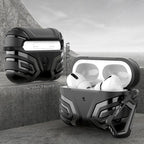 XDcase Dark Pattern TPU Earphone Cover with Carabiner, For AirPods Pro 3, For AirPods Pro 2