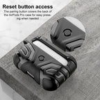 XDcase Dark Pattern TPU Earphone Cover with Carabiner, For AirPods Pro 3, For AirPods Pro 2