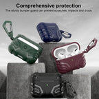 XDcase Dark Pattern TPU Earphone Cover with Carabiner, For AirPods Pro 3, For AirPods Pro 2