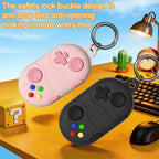 XDcase Game Console Style Silicone Protective Case with Key Ring, For Samsung Galaxy SmartTag2