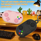 XDcase Game Console Style Silicone Protective Case with Key Ring, For Samsung Galaxy SmartTag2