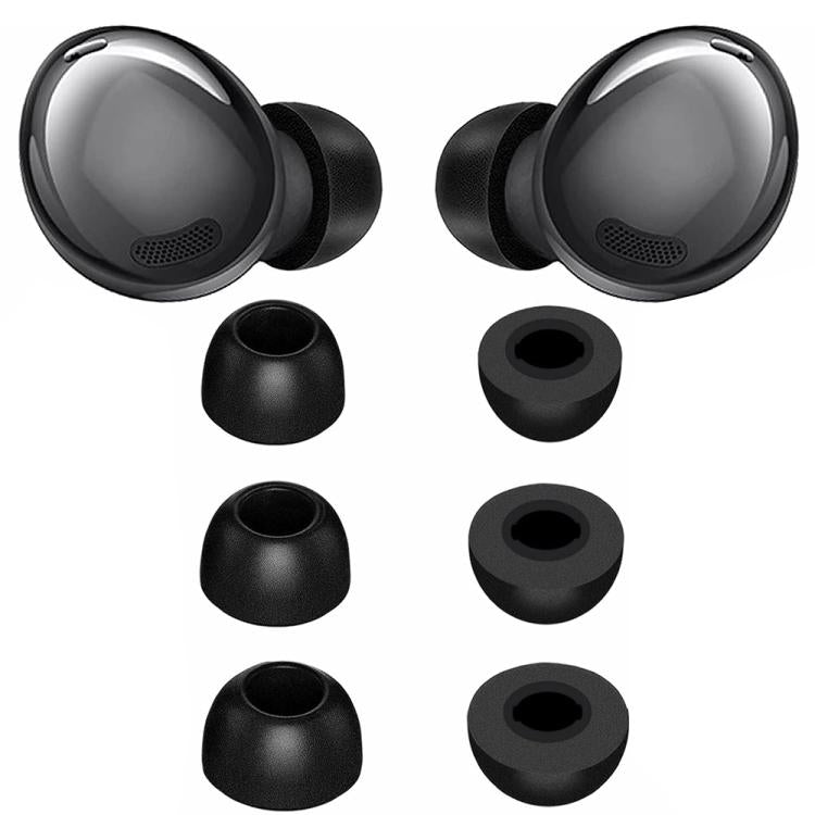 XDcase 3 Pairs Replacement Memory Foam Ear Tips Kit, S/M/L Size, Cleaning Brush Color Random, For Galaxy Buds Pro / R190