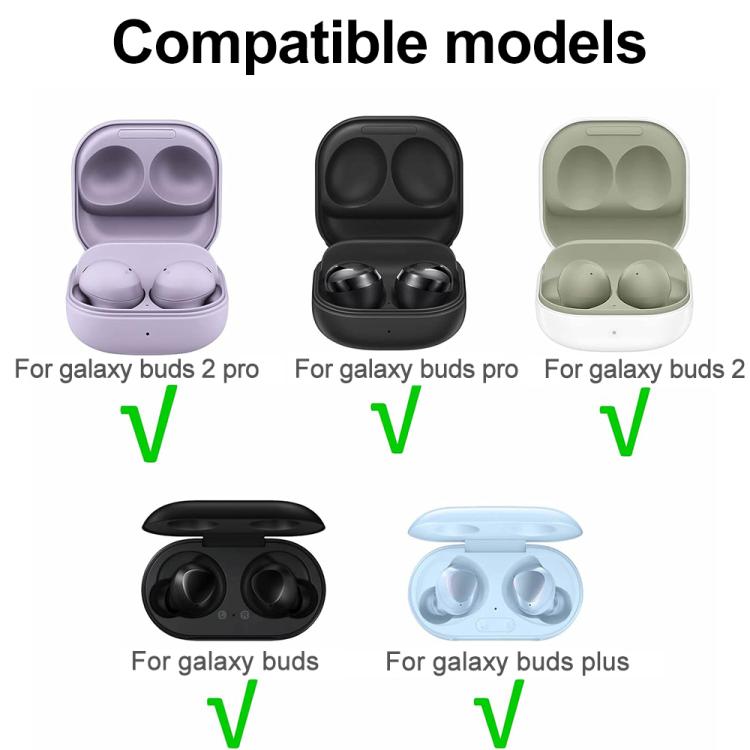 XDcase 3 Pairs Replacement Memory Foam Ear Tips Kit, S/M/L Size, Cleaning Brush Color Random, For Galaxy Buds Pro / R190