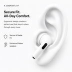 XDcase 5 Pairs Replacement Silicone Ear Tips Kit, L/M/S/XS/XXS Size, For AirPods Pro 3