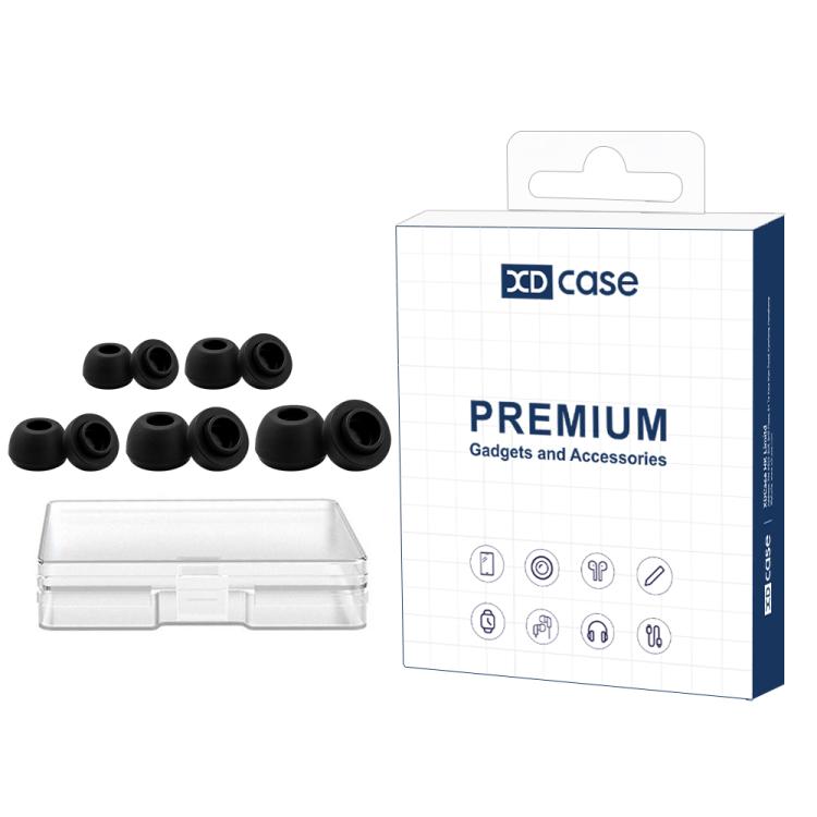 XDcase 5 Pairs Replacement Silicone Ear Tips Kit, L/M/S/XS/XXS Size, For AirPods Pro 3