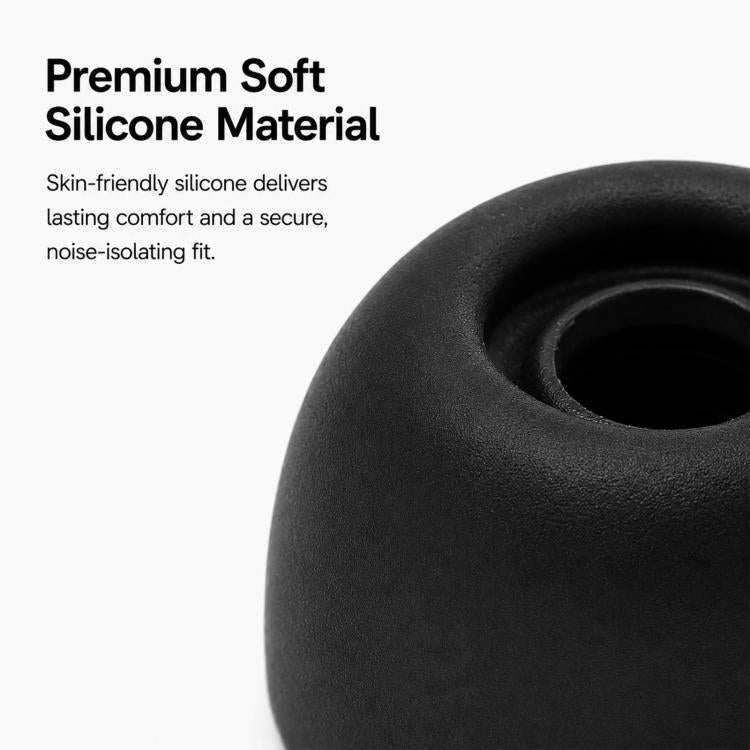 XDcase 3 Pairs Replacement Silicone Ear Tips Kit, S/M/L Size, Cleaning Brush Color Random, For Anker Soundcore Liberty 4/4 NC/4 Pro/3 Pro