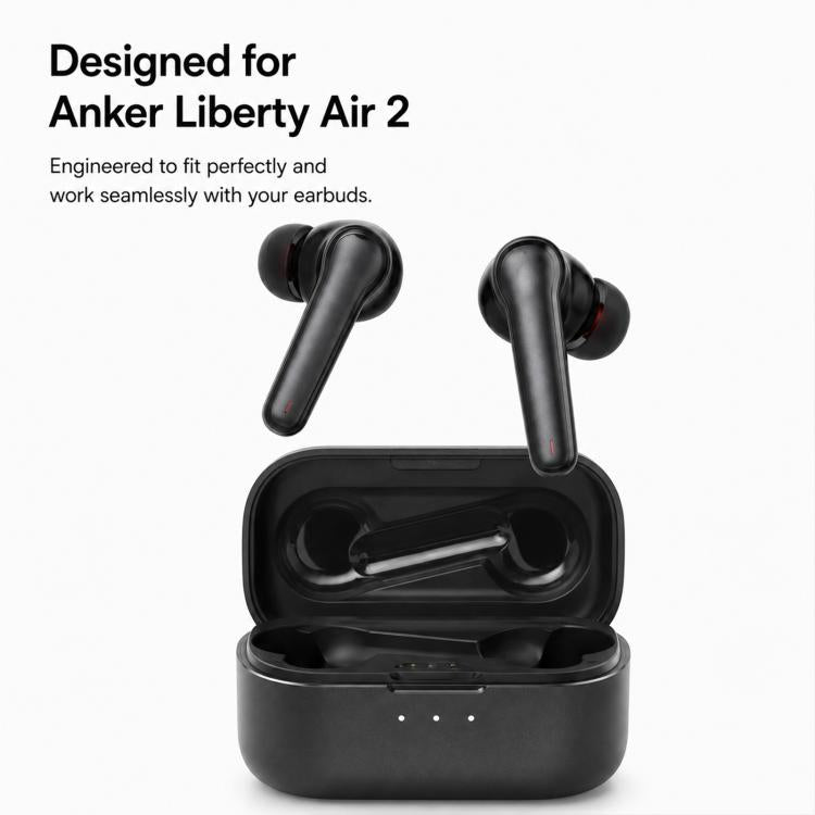 XDcase 3 Pairs Replacement Silicone Ear Tips Kit, S/M/L Size, Cleaning Brush Color Random, For Anker Soundcore Liberty 4/4 NC/4 Pro/3 Pro