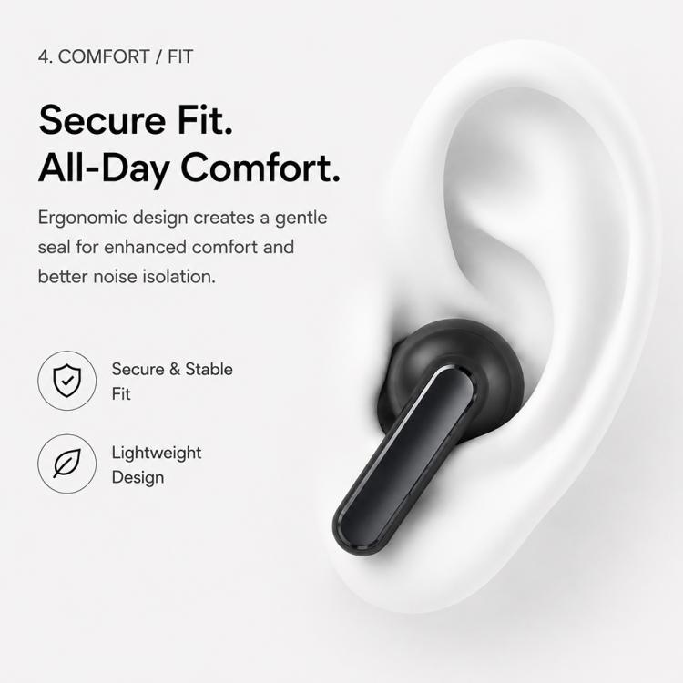 XDcase 3 Pairs Replacement Silicone Ear Tips Kit, S/M/L Size, Cleaning Brush Color Random, For JBL Live Pro 2