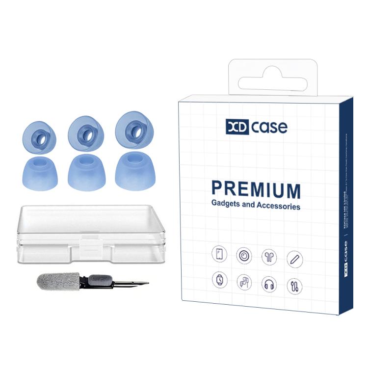 XDcase 3 Pairs Replacement Silicone Ear Tips Kit, S/M/L Size, Cleaning Brush Color Random, For JBL Tune Beam