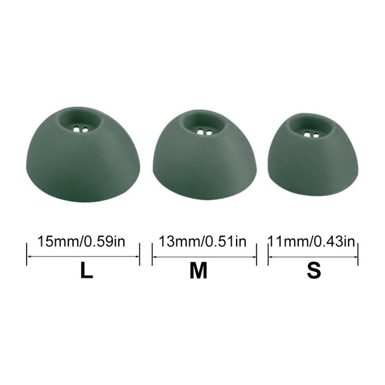 XDcase 3 Pairs Replacement Silicone Ear Tips Kit, S/M/L Size, Cleaning Brush Color Random, For OnePlus Buds Pro 3 / Pro 2 / Pro
