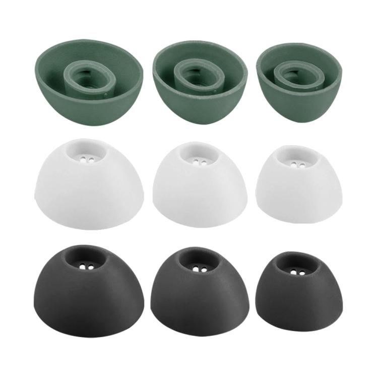 XDcase 3 Pairs Replacement Silicone Ear Tips Kit, S/M/L Size, Cleaning Brush Color Random, For OnePlus Buds Pro 3 / Pro 2 / Pro