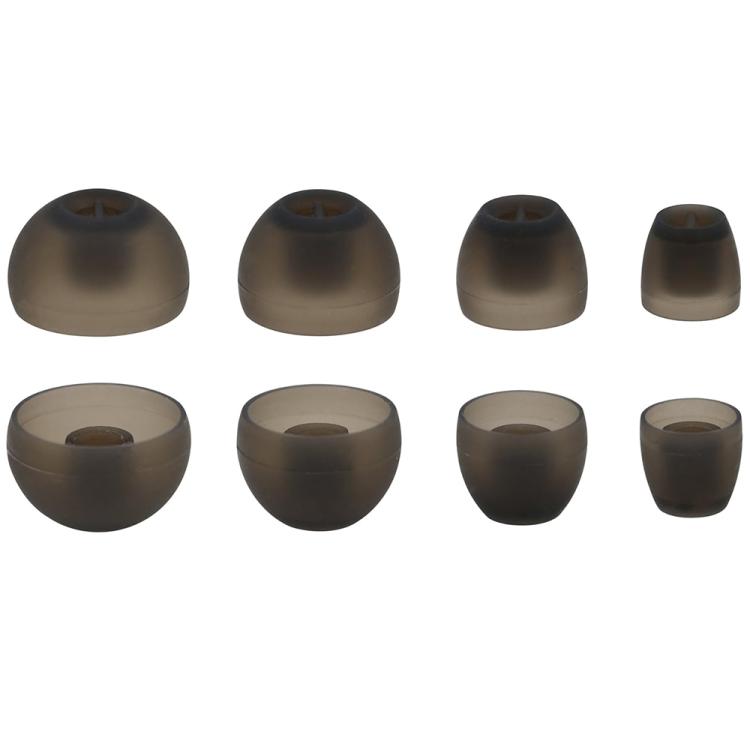 XDcase 4 Pairs Replacement Silicone Ear Tips Kit, XS/S/M/L Size, Cleaning Brush Color Random, For Sennheiser Momentum In-Ear