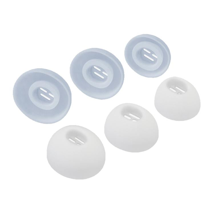XDcase 3 Pairs Replacement Silicone Ear Tips Kit, S/M/L Size, Cleaning Brush Color Random, For OPPO Enco Free4 / Free3 / Free2, For OPPO Enco Air4 Pro / Air3 Pro / Air2 Pro