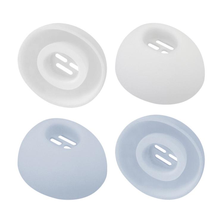 XDcase 3 Pairs Replacement Silicone Ear Tips Kit, S/M/L Size, Cleaning Brush Color Random, For OPPO Enco Free4 / Free3 / Free2, For OPPO Enco Air4 Pro / Air3 Pro / Air2 Pro