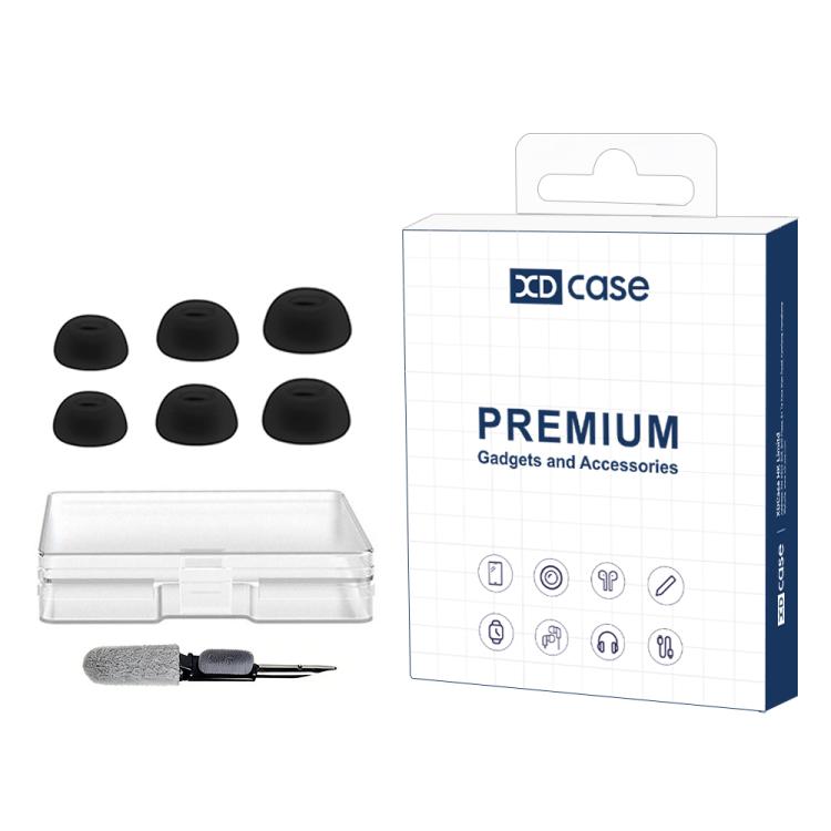 XDcase 3 Pairs Replacement Memory Foam Ear Tips Kit, S/M/L Size, Cleaning Brush Color Random, For Google Pixel Buds Pro 2 / Buds 2a