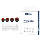 XDcase 4pcs  / Set Replacement Silicone Ear Tips Kit, S/M/M/L Size, 4PCS S/M/M/L Size