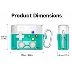 XDcase Transparent Retro Game Console Design Earbuds Case with Holder & Stress Relief Button, For Sony WF-1000XM6