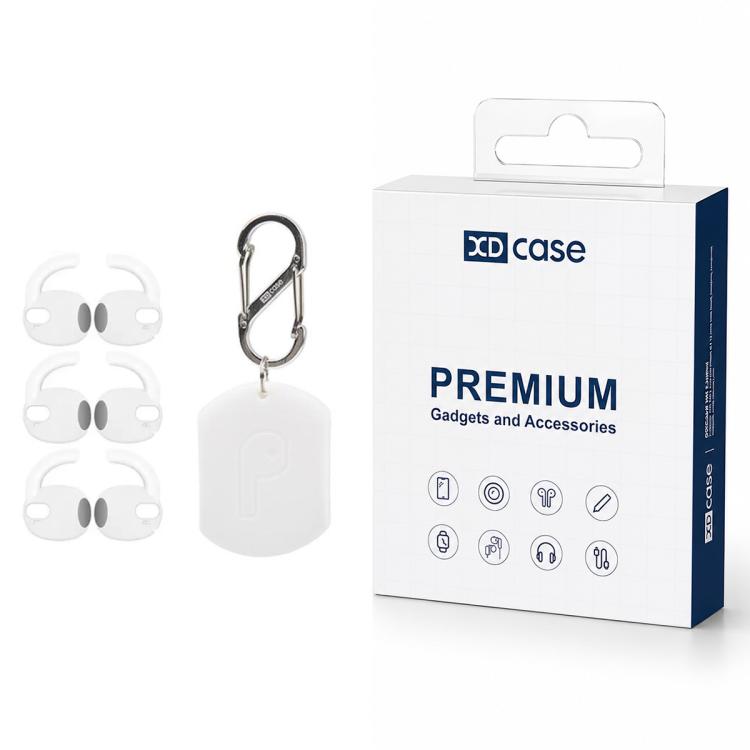 XDcase 3 Pairs Silicone Anti-slip Sports Ear Caps with Storage Case & Carabiner, For Galaxy Buds3 / 3 Pro