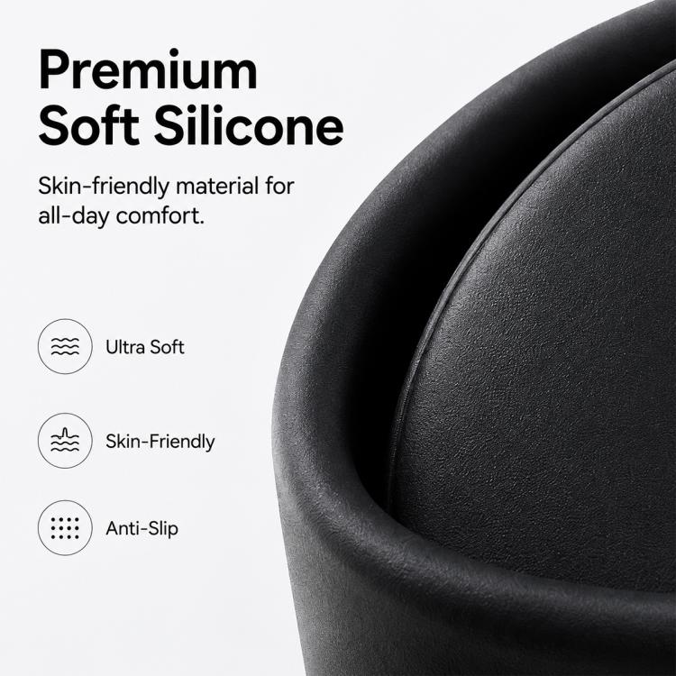 XDcase 3 Pairs Silicone Anti-slip Sports Ear Caps with Storage Case & Carabiner, For Galaxy Buds3 / 3 Pro