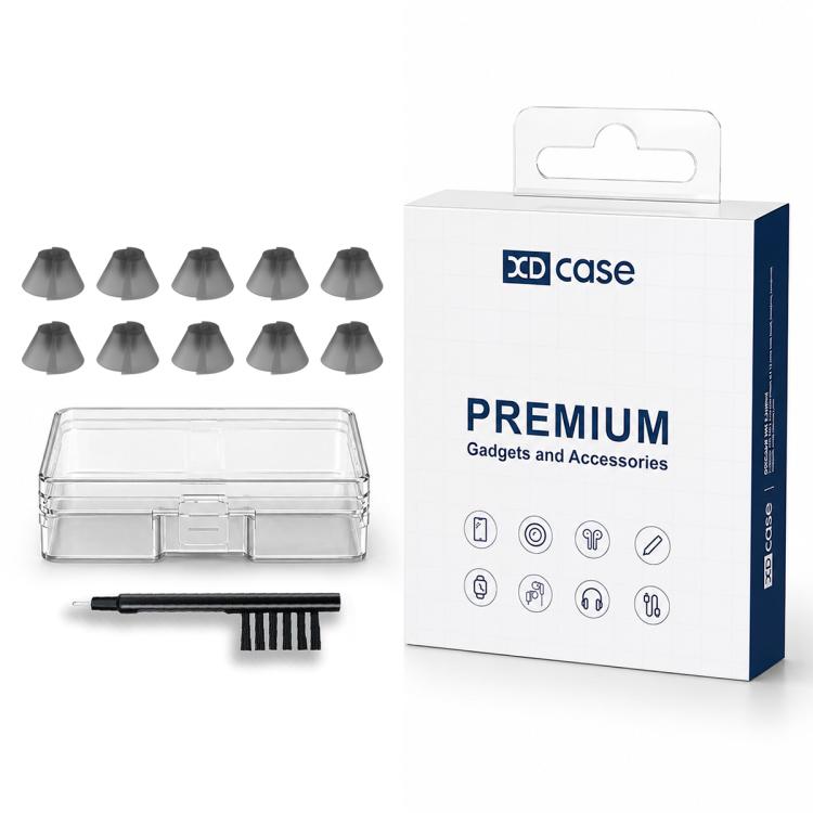 XDcase 10pcs Universal Tulip Design Semi-open RIC Hearing Aid Domes Kit