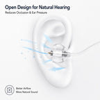 XDcase 6 Pairs Double Layer RIC and Open-Fit Power Domes Kit, L/M/S Size, For ReSound Hearing Aid