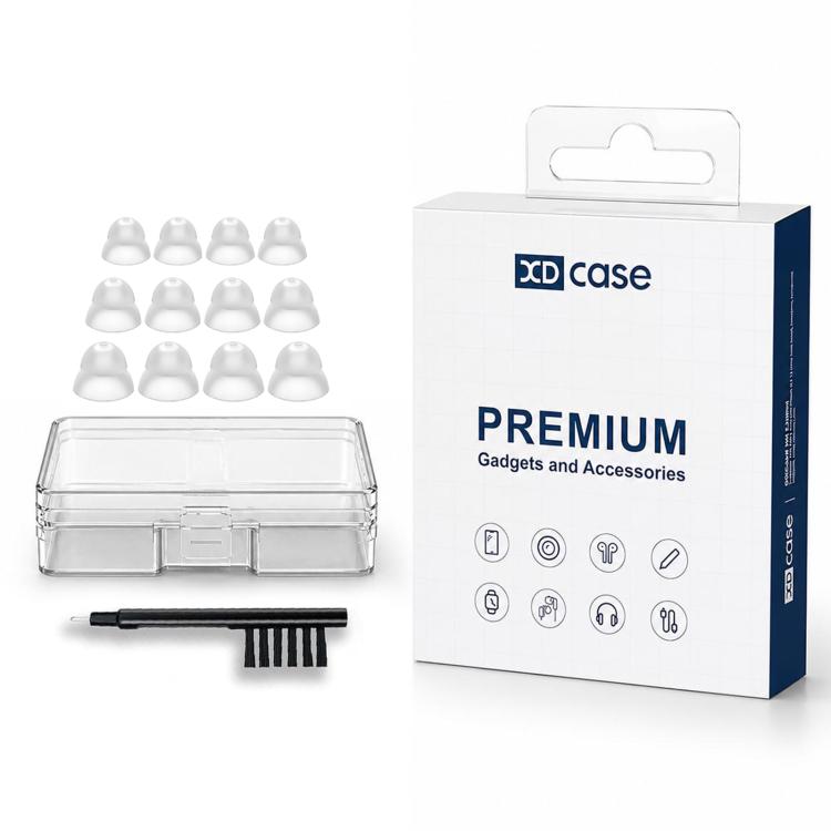 XDcase 6 Pairs Double Layer RIC and Open-Fit Power Domes Kit, L/M/S Size, For ReSound Hearing Aid