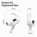 XDcase 6 Pairs Silicone Anti-slip Sports Ear Covers with Storage Case & Carabiner, For AirPods Pro 3
