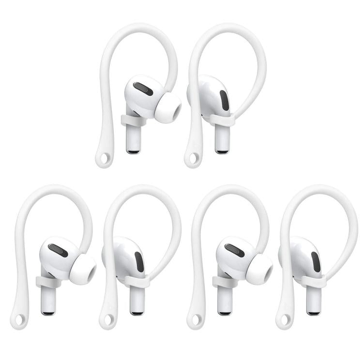 XDcase 3 Pairs Soft Rubber Anti-slip Sports Ear Hooks, For AirPods / Galaxy Buds
