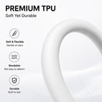 XDcase 3 Pairs Soft Rubber Anti-slip Sports Ear Hooks, For AirPods / Galaxy Buds