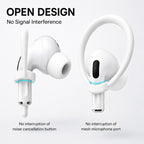 XDcase 3 Pairs Soft Rubber Anti-slip Sports Ear Hooks, For AirPods / Galaxy Buds