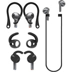XDcase Silicone Sports Anti-Slip Ear Covers & Ear Hooks & Anti-Lost Strap Combo Set, For Galaxy Buds3 Pro