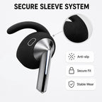 XDcase Silicone Sports Anti-Slip Ear Covers & Ear Hooks & Anti-Lost Strap Combo Set, For Galaxy Buds3 Pro