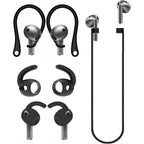 XDcase Silicone Sports Anti-Slip Ear Covers & Ear Hooks & Anti-Lost Strap Combo Set, For Galaxy Buds4, For Galaxy Buds3 Pro, For Galaxy Buds3