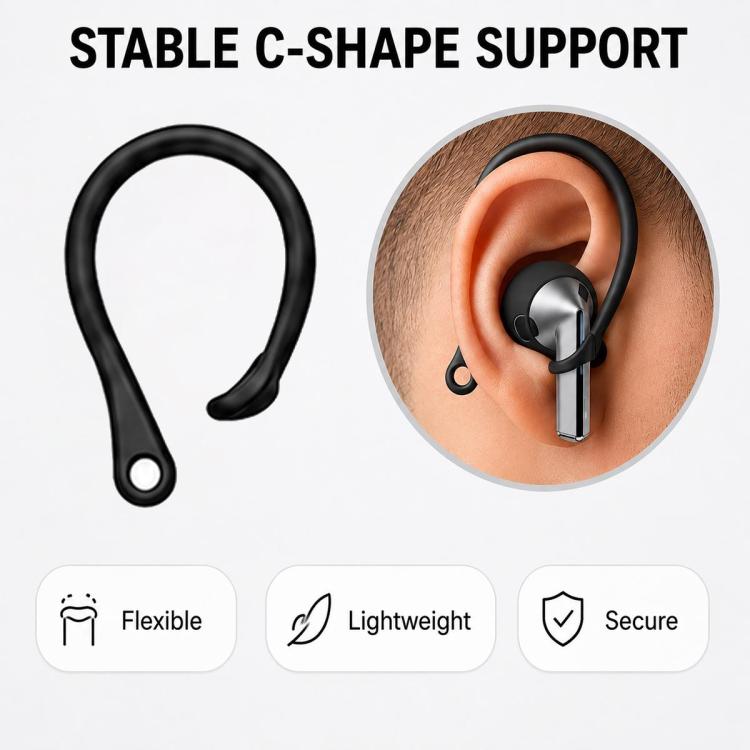 XDcase Silicone Sports Anti-Slip Ear Covers & Ear Hooks & Anti-Lost Strap Combo Set, For Galaxy Buds4, For Galaxy Buds3 Pro, For Galaxy Buds3
