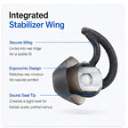 XDcase 3 Pairs Replacement Silicone Ear Tips with Wing, S/M/L Size, For BOSE QC30 / QC20 / QC20i