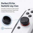 XDcase 8pcs Silicone Anti-Slip Joy-Con Joysticks Cap for Nintendo Switch 2