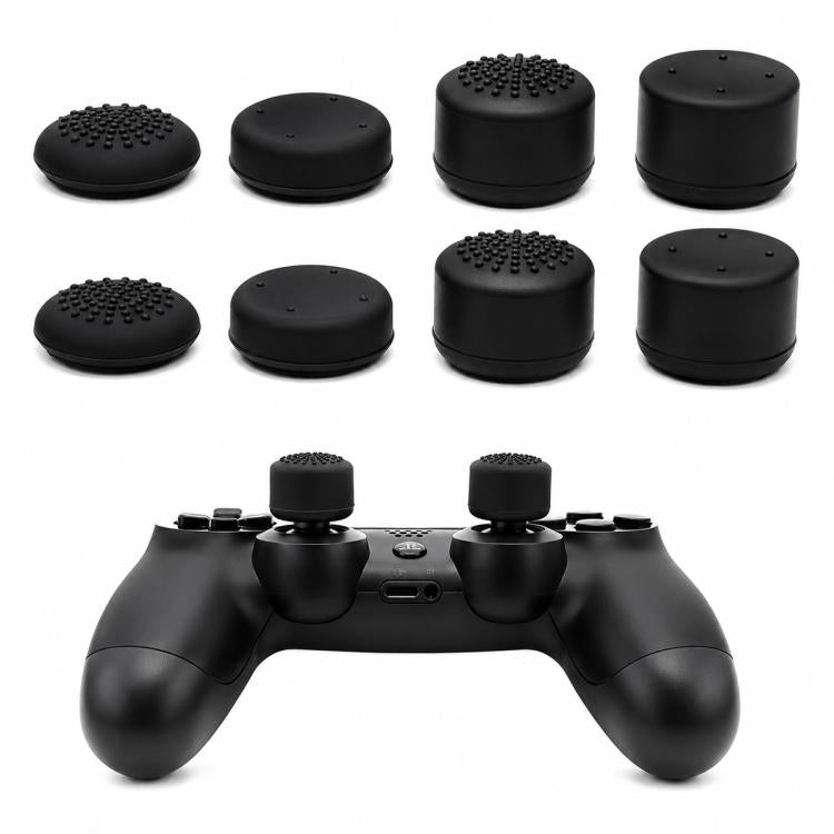 XDcase 8pcs Silicone Anti-Slip Joystick Cap Stackable Cover for PS5 / PS4 / PS3 / Switch Pro / Xbox one / Xbox 360 Gamepad