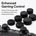 XDcase 8pcs Silicone Anti-Slip Joystick Cap Stackable Cover for PS5 / Switch Pro / Xbox 360 Gamepad