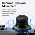 XDcase 8pcs Silicone Anti-Slip Joystick Cap Stackable Cover for PS5 / Switch Pro / Xbox 360 Gamepad