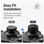 XDcase 8pcs Silicone Anti-Slip Joystick Cap Stackable Cover for PS5 / PS4 / PS3 / Switch Pro / Xbox one / Xbox 360 Gamepad