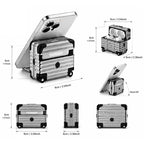 XDcase Suitcase Design PC Hybrid TPU Earphone Case with Holder, For AirPods Pro 3, For AirPods Pro 2 / 1