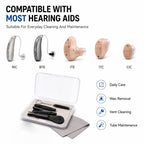 XDcase 8 in 1 Hearing Aid Cleaning Tools Kit