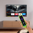 XDcase 4pcs Cute Cat Ears Silicone Protective Case with Mini Strap, For TCL Roku TV Remote