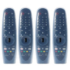 XDcase 4pcs Soft Silicone Jelly Protective Case, For LG MR600 / MR650 Magic Remote
